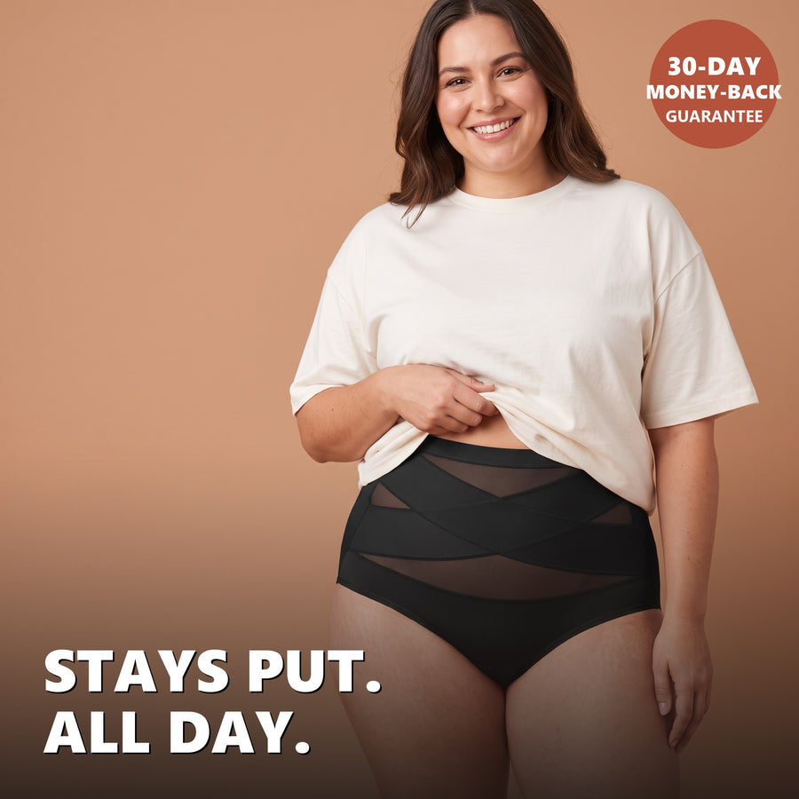 CrossHold High-Waist Brief