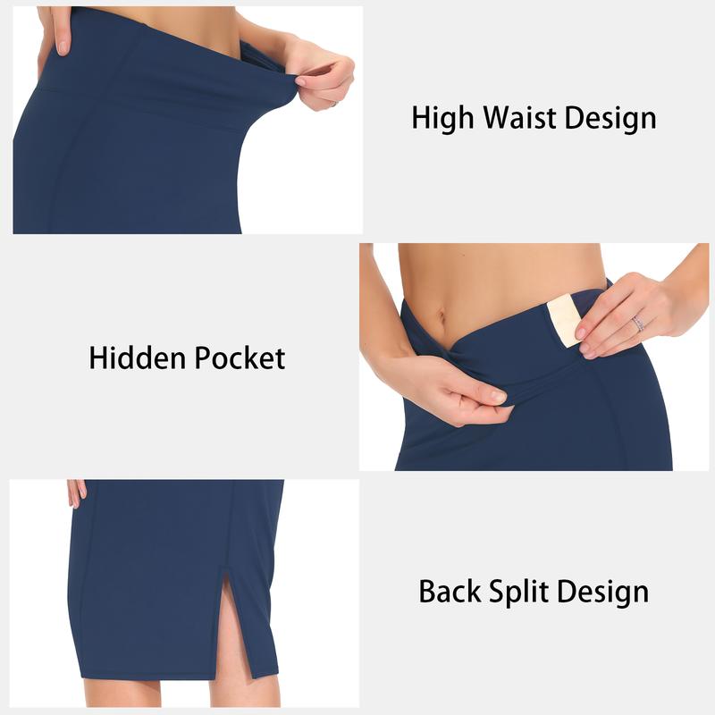 Stretchy Pencil Skirt