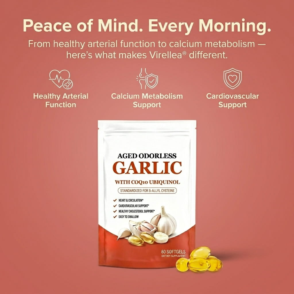 Aged Odorless Garlic + CoQ10