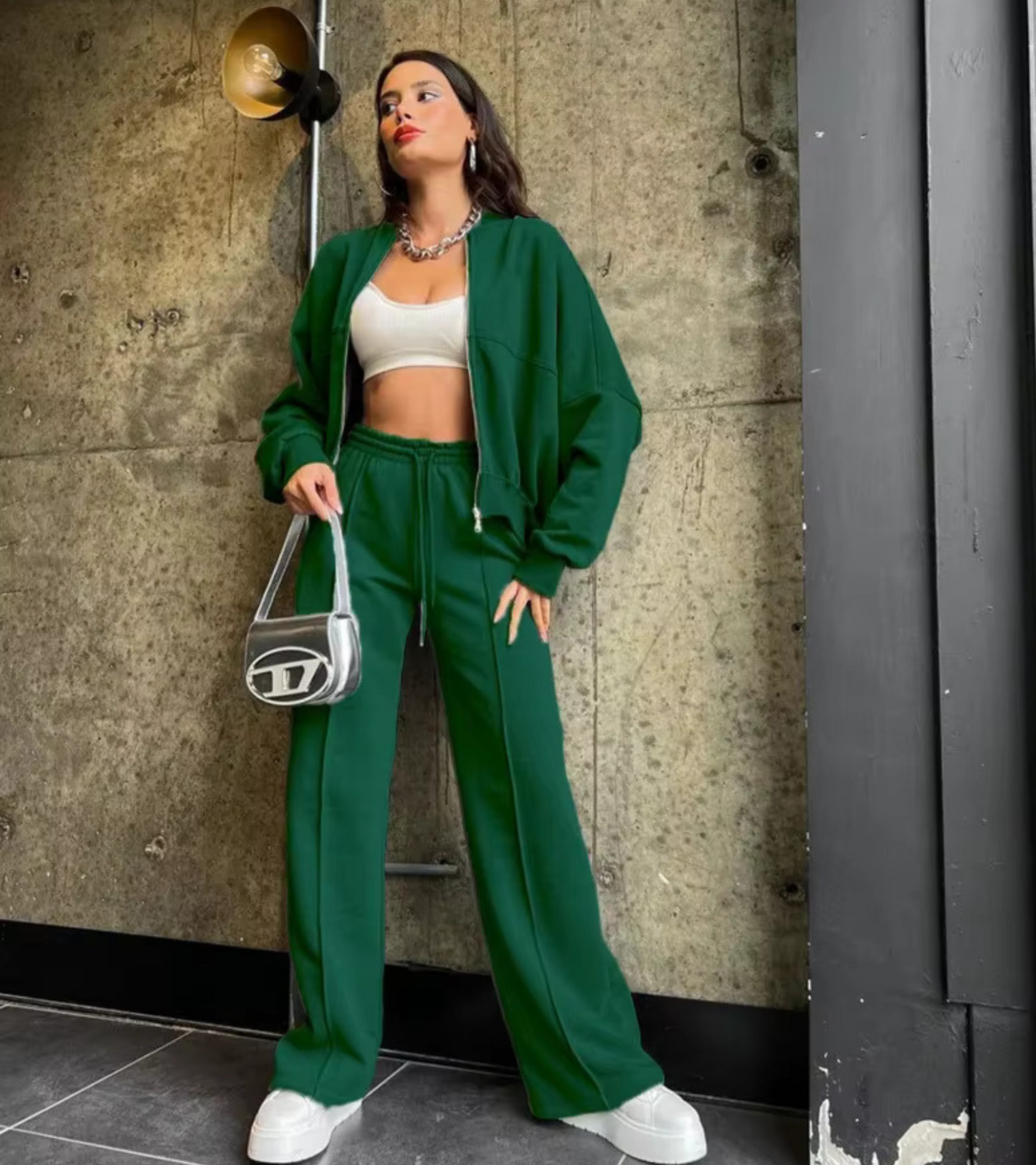 Virellea Two-Piece Bomber Tracksuit