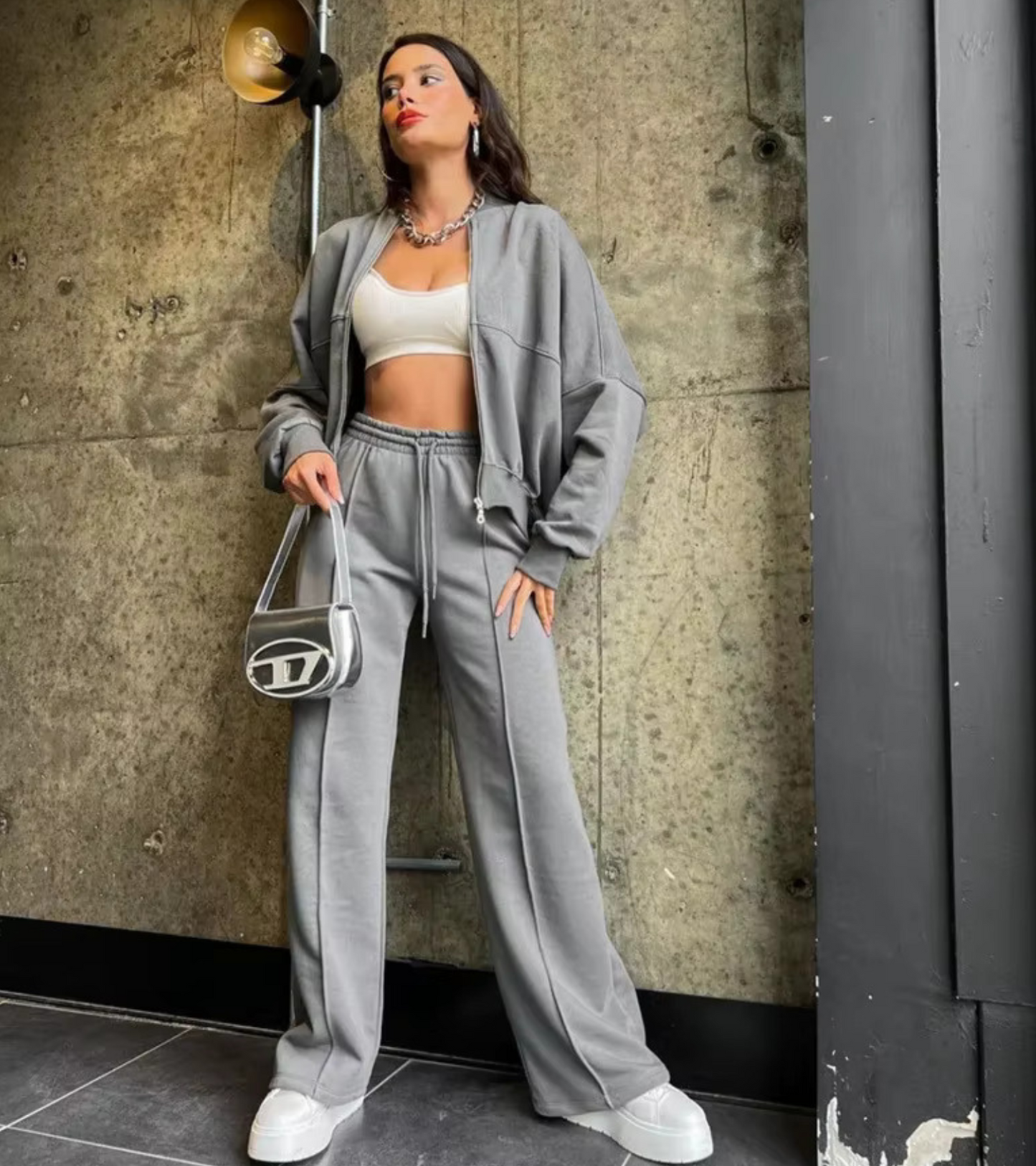 Virellea Two-Piece Bomber Tracksuit