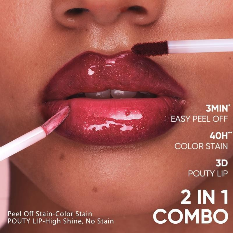 2 in 1 Lip Stain Combo