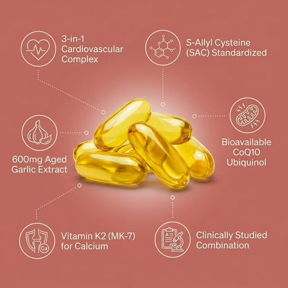 Aged Odorless Garlic + CoQ10