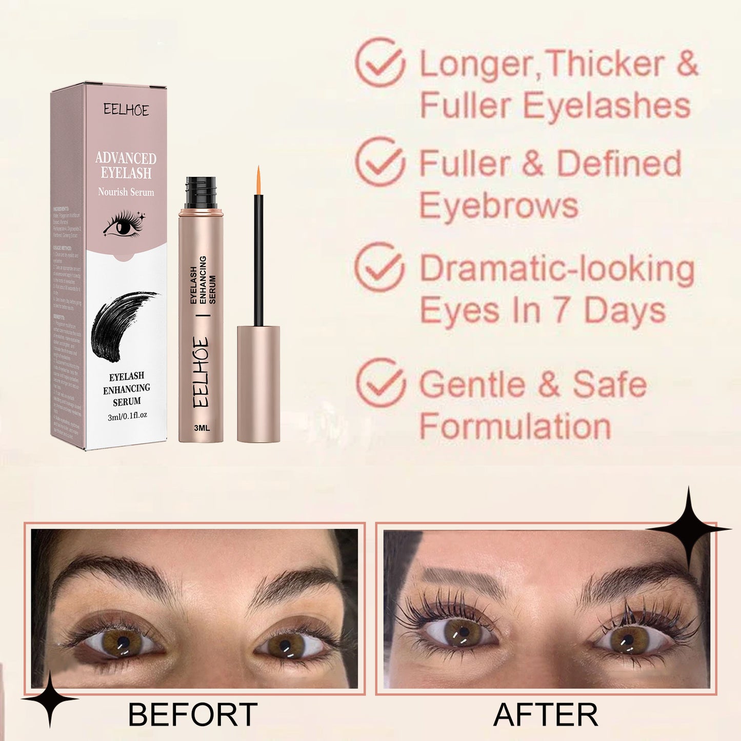 Eyelash Growth Serum