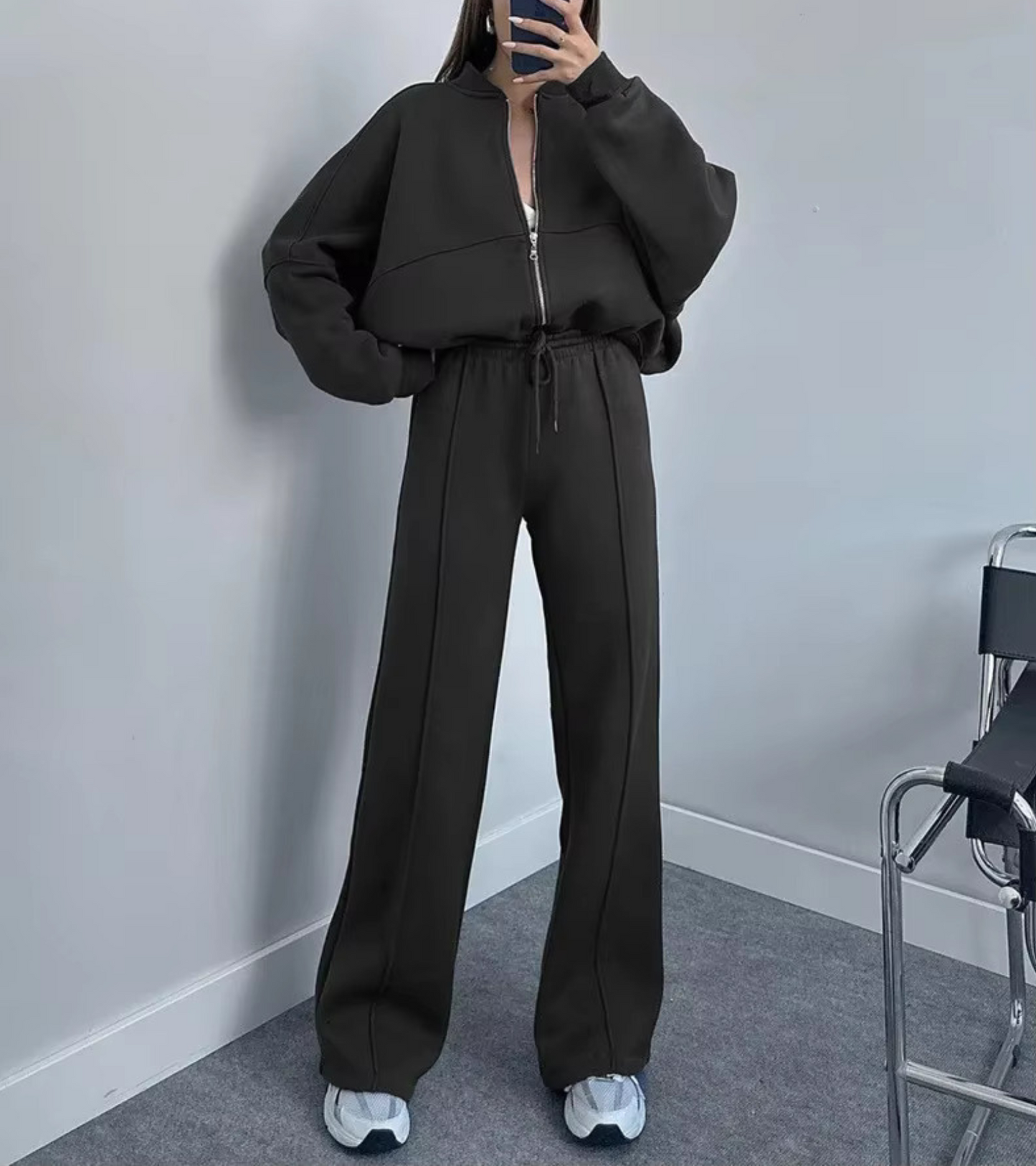 Virellea Two-Piece Bomber Tracksuit