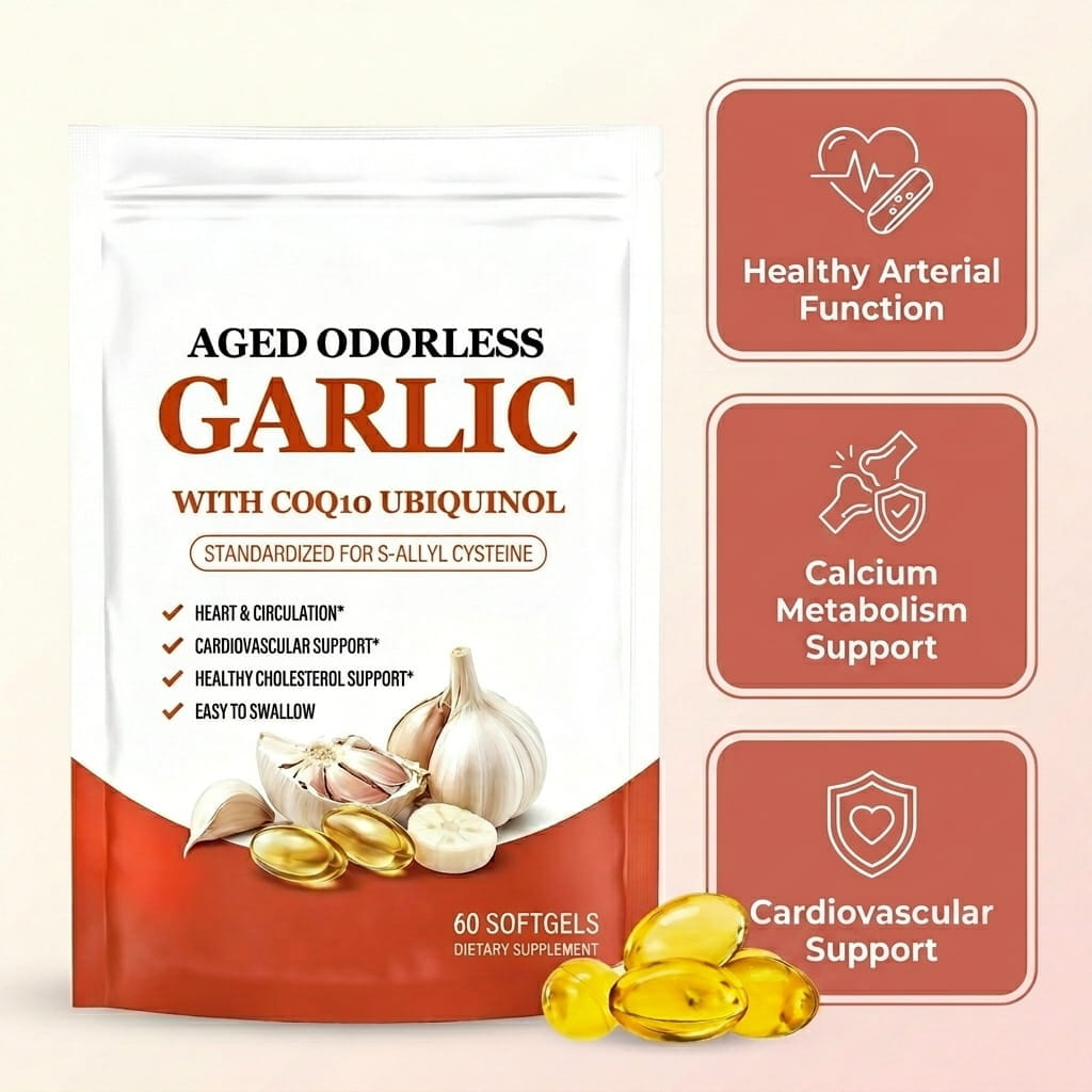 Aged Odorless Garlic + CoQ10